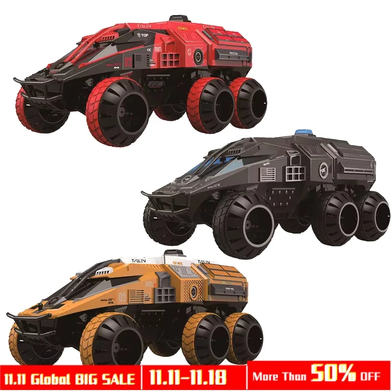 

1:12 G2065 Mars Detecting Car Full Scale Rc Tank Toys Remote Control Car Six-Wheeled Space Vehicle Car For Birthday Gifts