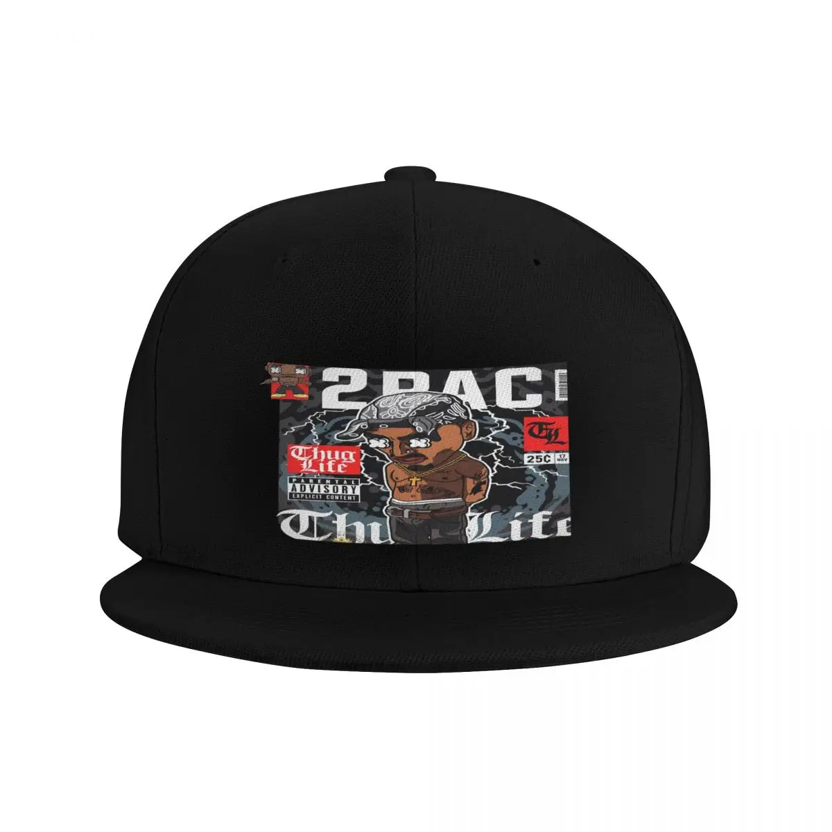 Tupac Thug Life Sun Cap Golf Hat Hats For Men Cap Free Shipping Man Hat Baseball Cap