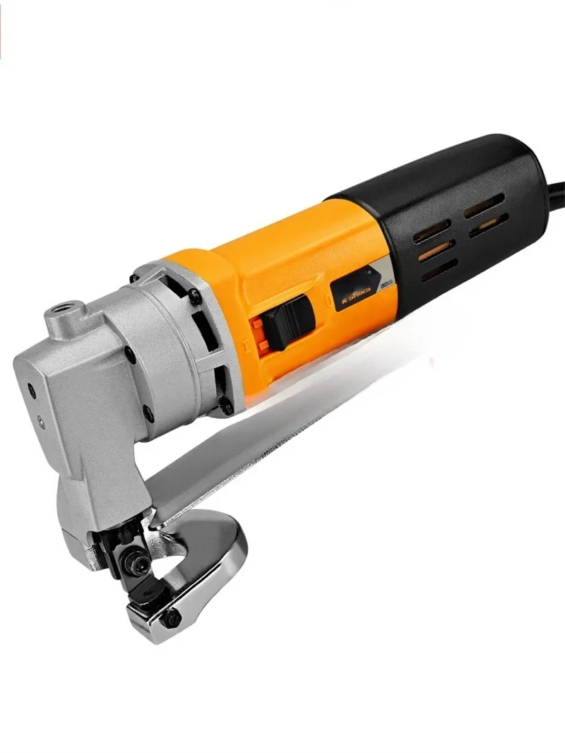 Electric Shearing Scissors Sheet Metal Steel Shears Cutter 2600 RPM High-power Iron Scissors 220V
