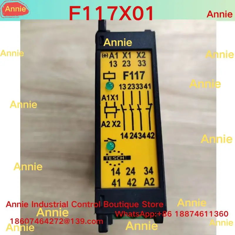 brand-new   Safety relay phase sequence relay F117X01