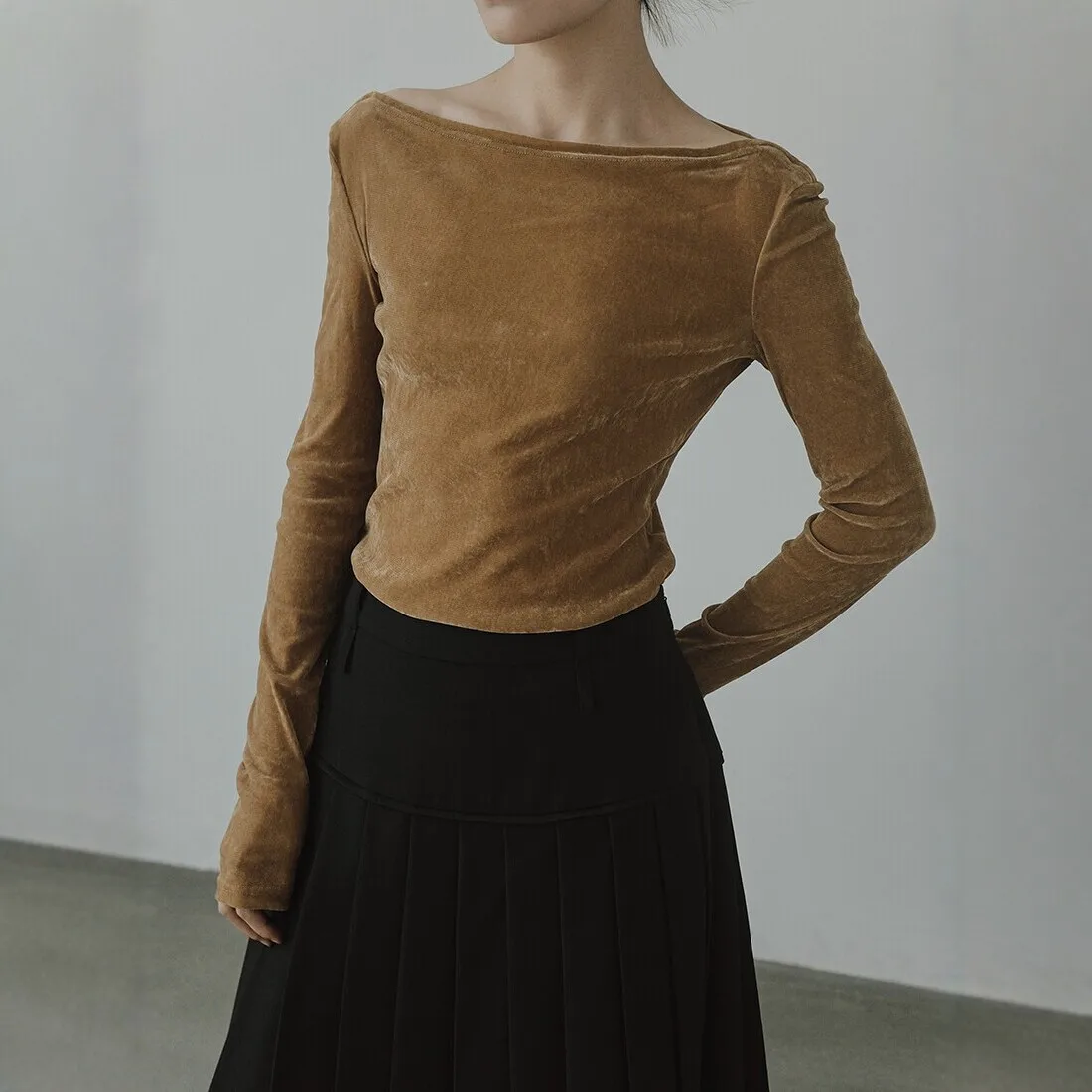 ZONHEMEN Women Elegant Shirt Japanese Fashion 2026 Autumn Winter New Long Sleeve Slim Inner Wear Shirts Top