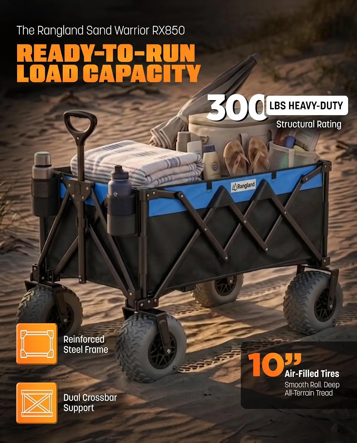Beach Wagon with 10