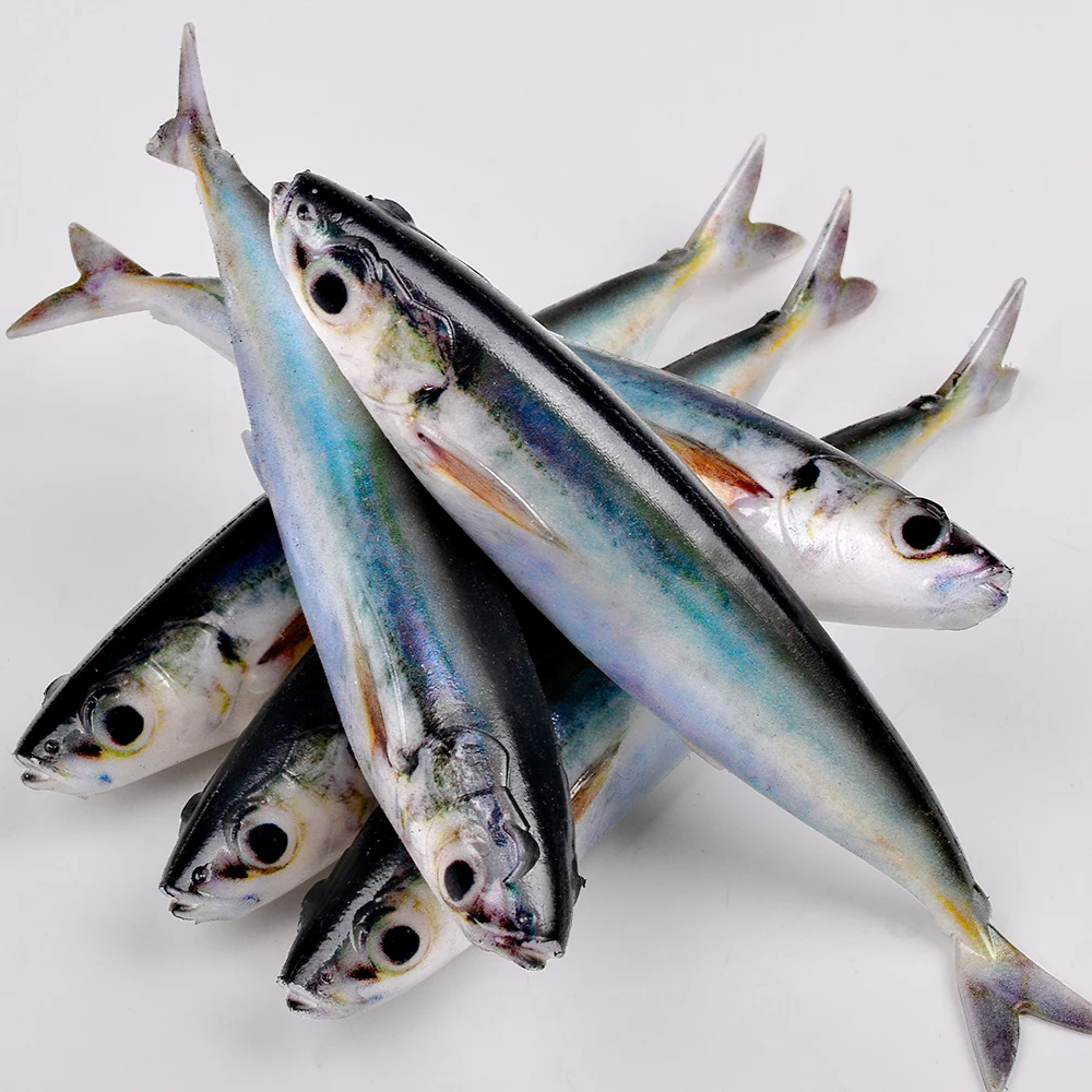 PROBEROS Realistischer Makrelen-Kunstköder 3 Stück/Beutel Schleppköder Schwimmköder Thunfisch Lachs Salzwasser Fischköder – Detail 11