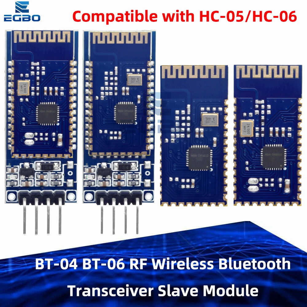 1-10PIECE HC-05 30FT Serial RS232 TTL Wireless Bluetooth RF Transceiver