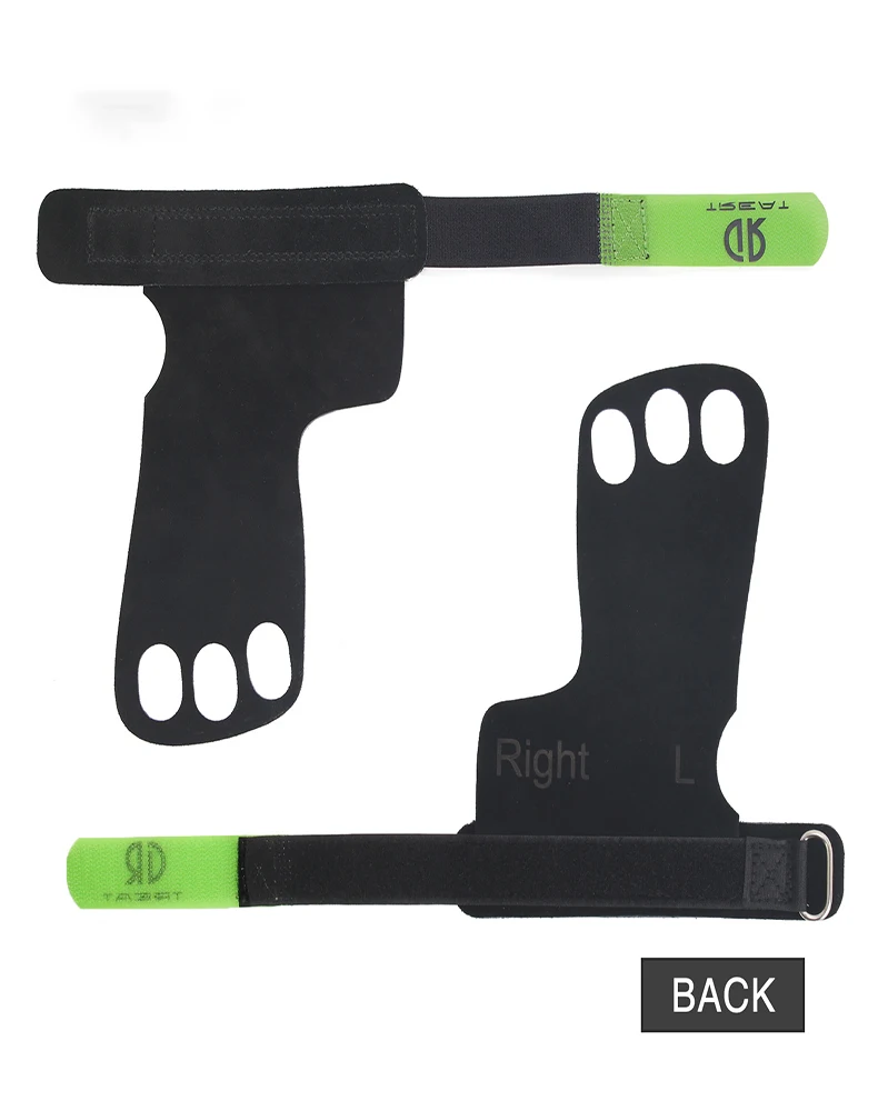 Hard Pull Power with Fitness Gloves Male Grip With Wrist Guard Female Palm Guard Cowhide Pull-up Horizontal Bar Assistance