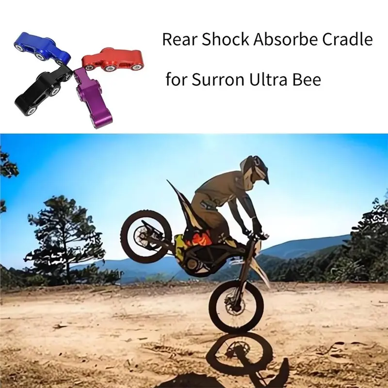 Rear Shock Absorbing Cradle For Surron Ultra Bee Red-L94A