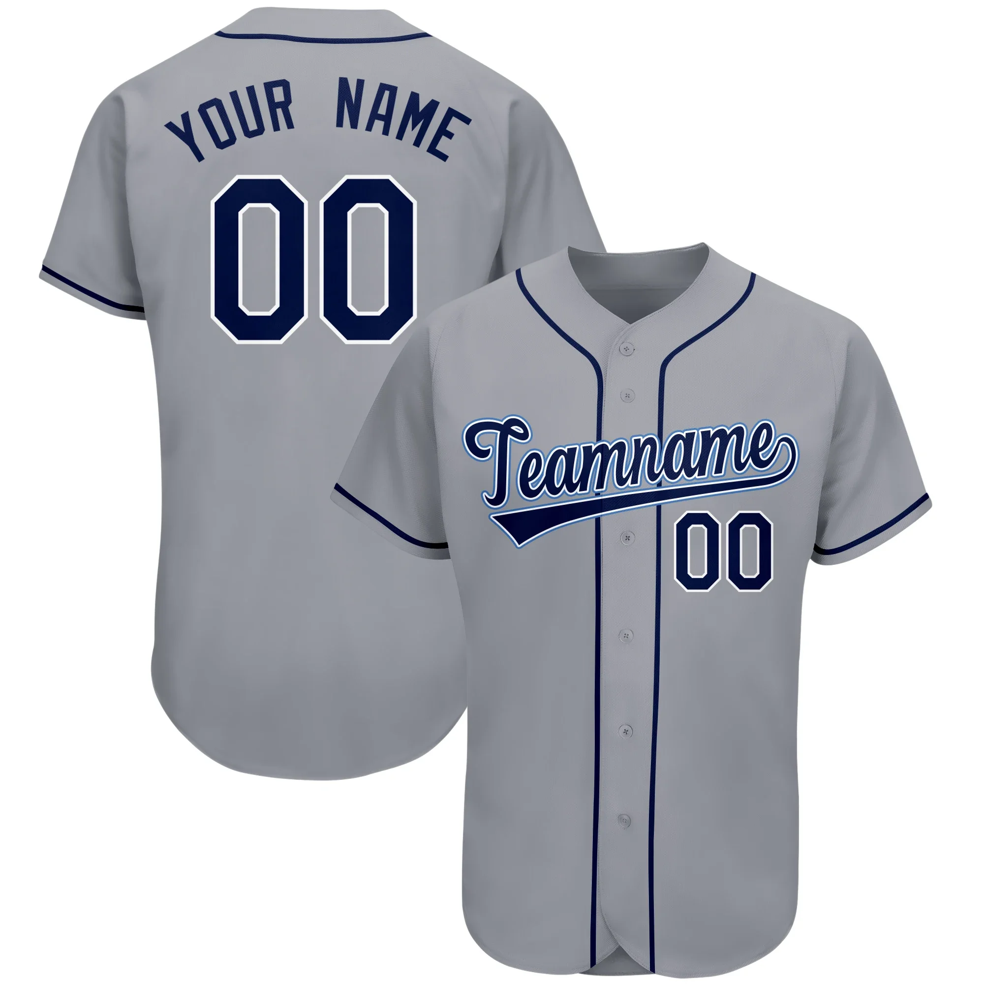 

Customize High Quality Baseball Jerseys for Holiday Printed Playing Sportwear Designing Your Own Name/Numbers Tee Shirts