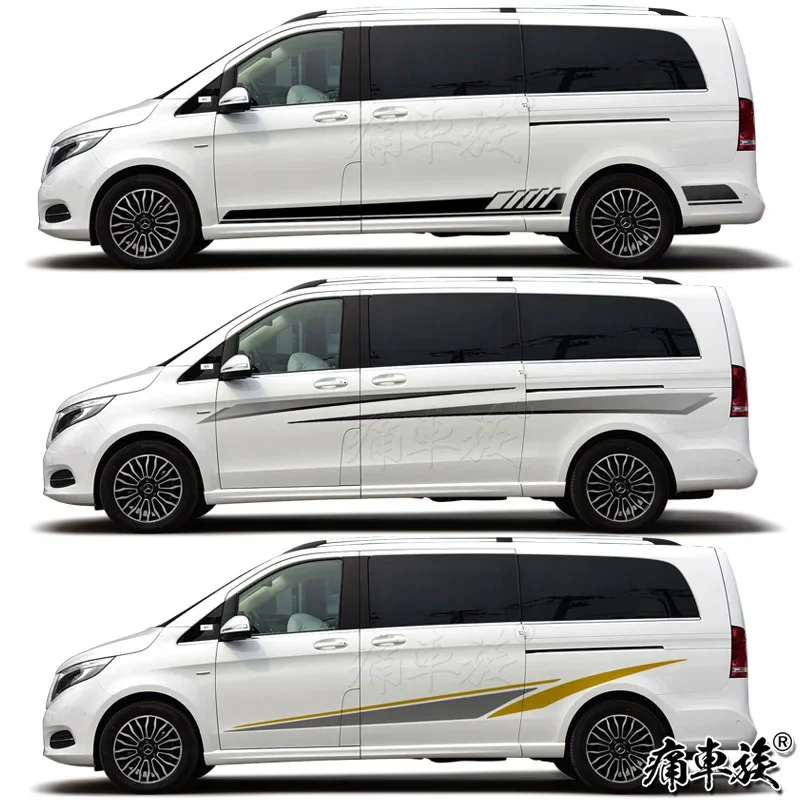 

Автомобильные виниловые наклейки на корпус для V260L MPV Vito pearance, модные спортивные наклейки, пленка, аксессуары по индивидуальному заказу