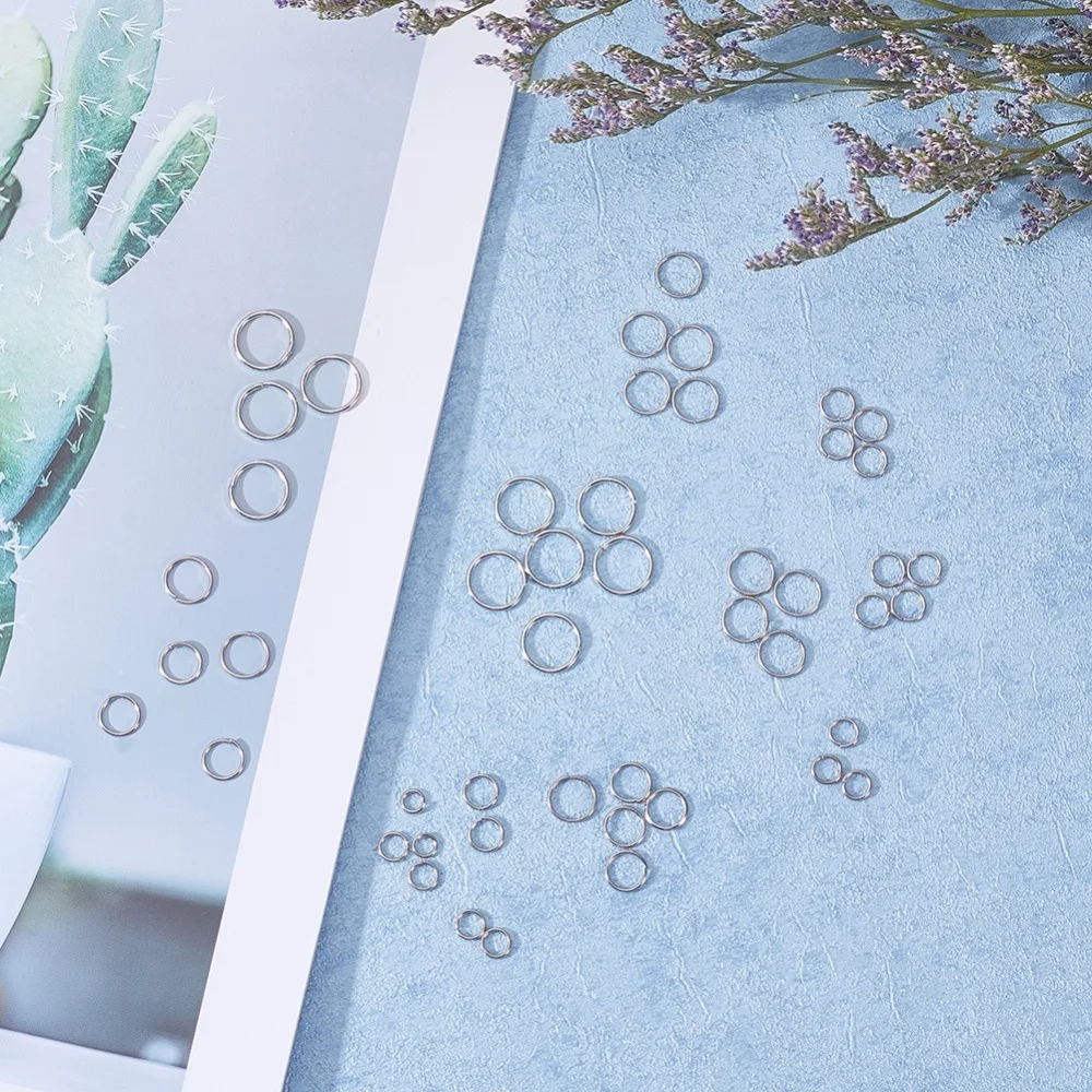 Iron Open Jump Rings for DIY Craft Projects