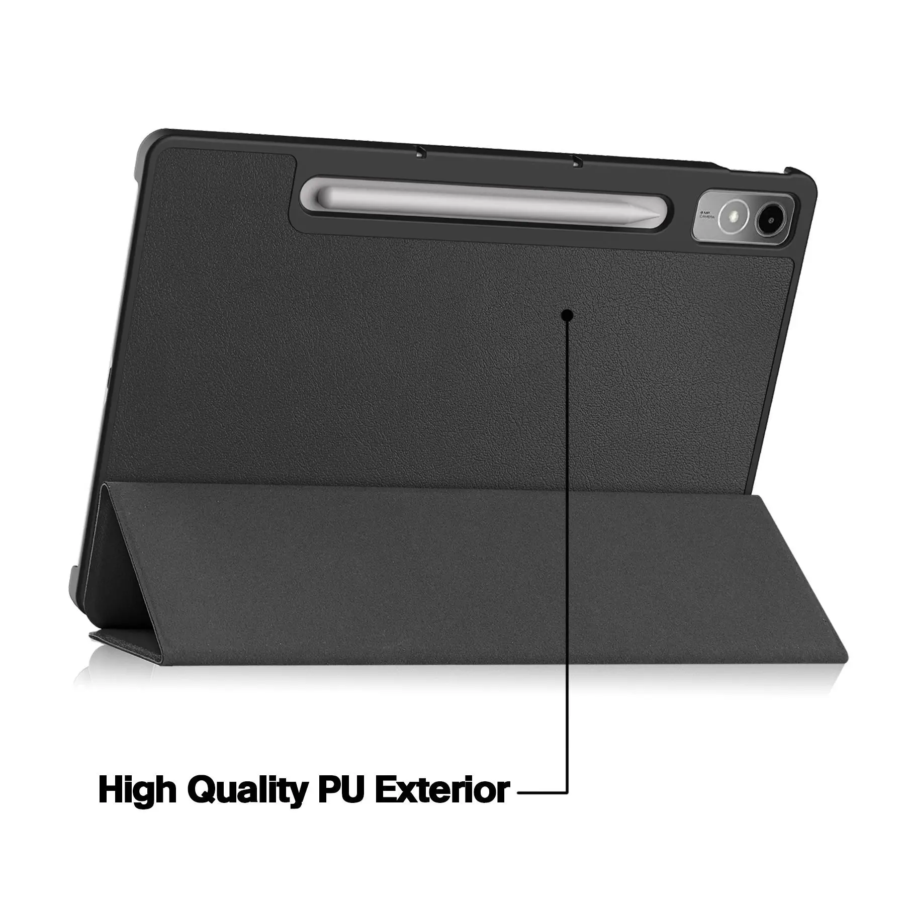 Für Lenovo Xiaoxin Pad Pro 12.7 P12 Hülle Dreifach Faltbarer Ständer Mehrfarbige Stoßfeste Tablet-Schutzhülle – Detail 3