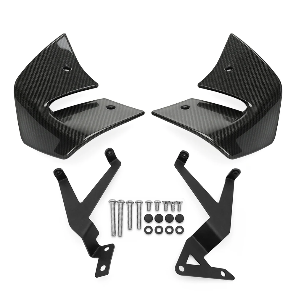For Yamaha MT-07 MT07 MT 07 2025 2026 Motorcycle Front Spoiler Winglet Aerodynamic Side Wind Deflector Fairing Wing Accessories - view 2