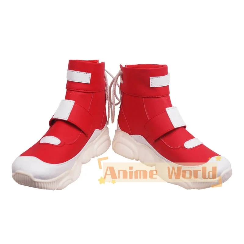 Game Kiriko red cosplay shoes Halloween carnival boots custom made