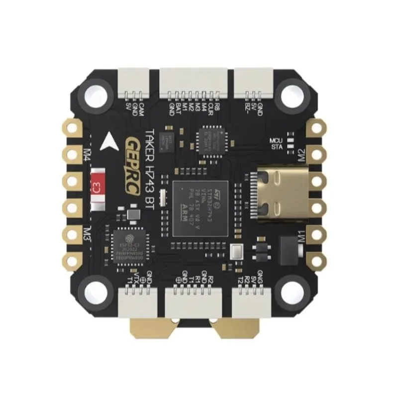 GEPRC TAKER H743 BT 32비트 스택 - 50A GEP-BL32 4IN1 ESC (96K), 듀얼 자이로, 기압계, 데이터 기록 기능이 있는 FPV 시스템용