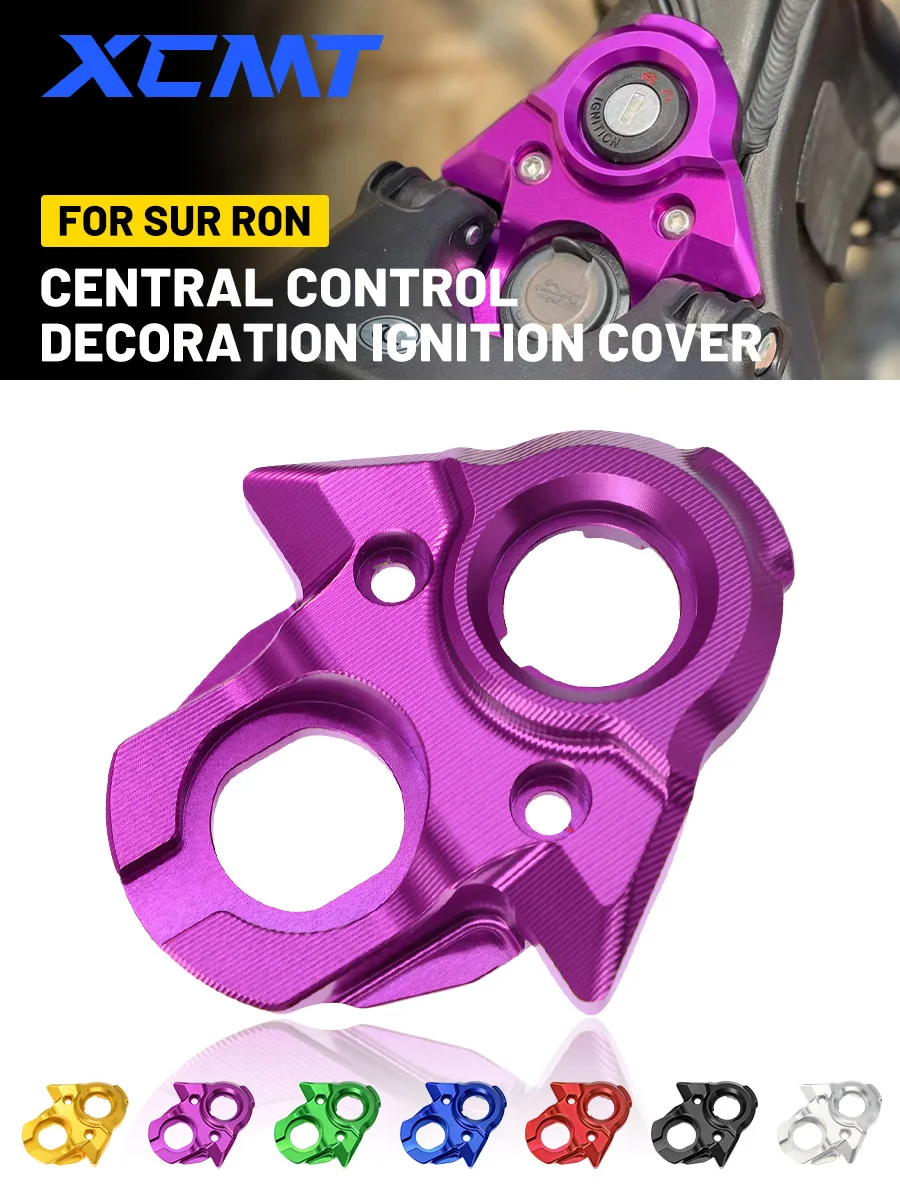 AliExpress XCMT For Surron Parts Motorcycle Central Control Decoration Ignition Cover CNC Aluminum Motocross For SUR-RON Light Bee Electric Bike