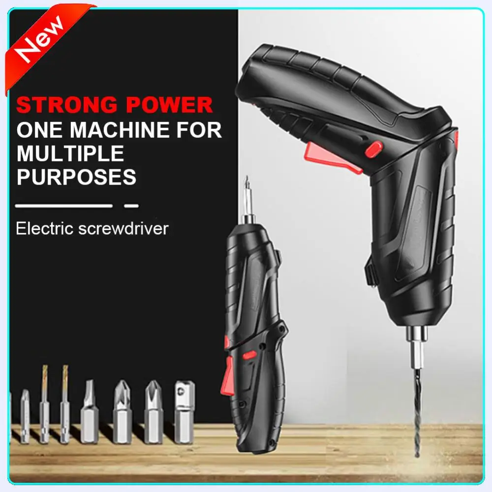 3.6V Cordless Screwdriver Rechargeable Wireless Screwdriver Drill LED Lighting Electric Power Screwdriver Set for Home Use Tool