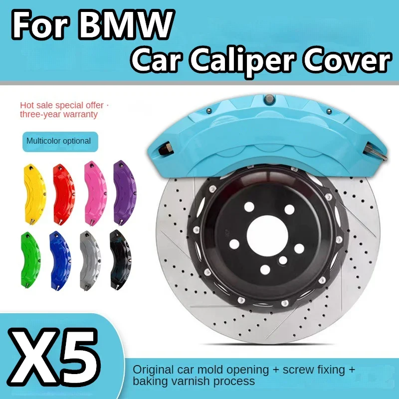 Car Brake Caliper Cover Aluminum For BMW X5 xDrive35i xDrive50i xDrive40i M 2011 2013 2014 2015 2017 2018 2019 2020 2021 2022