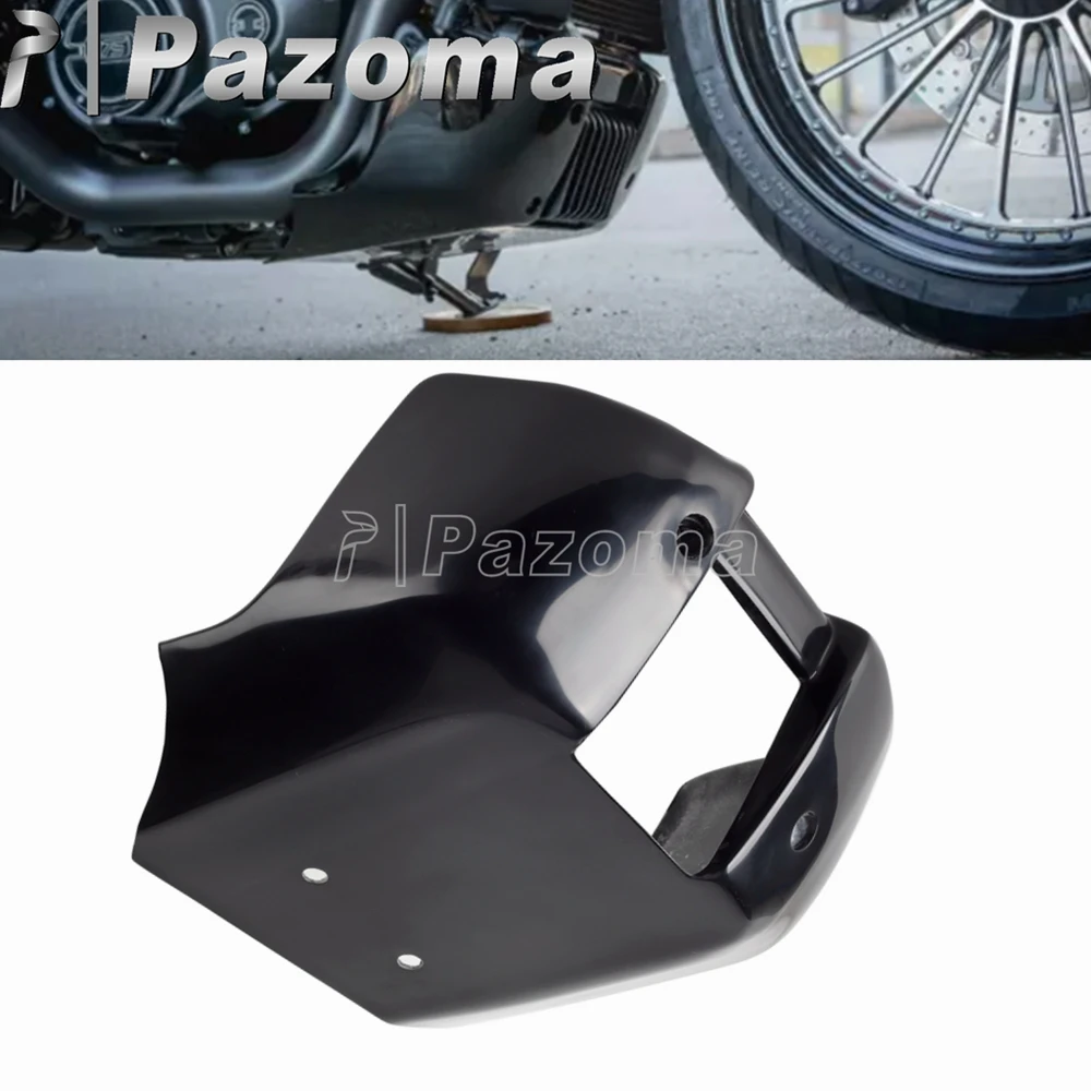 

2022 2023 For Harley Nightster 975 RH 975 RH975 Chin Fairing Front Bottom Spoiler Fiber Glass FRP Motorcycle Lower Air Dam Cover