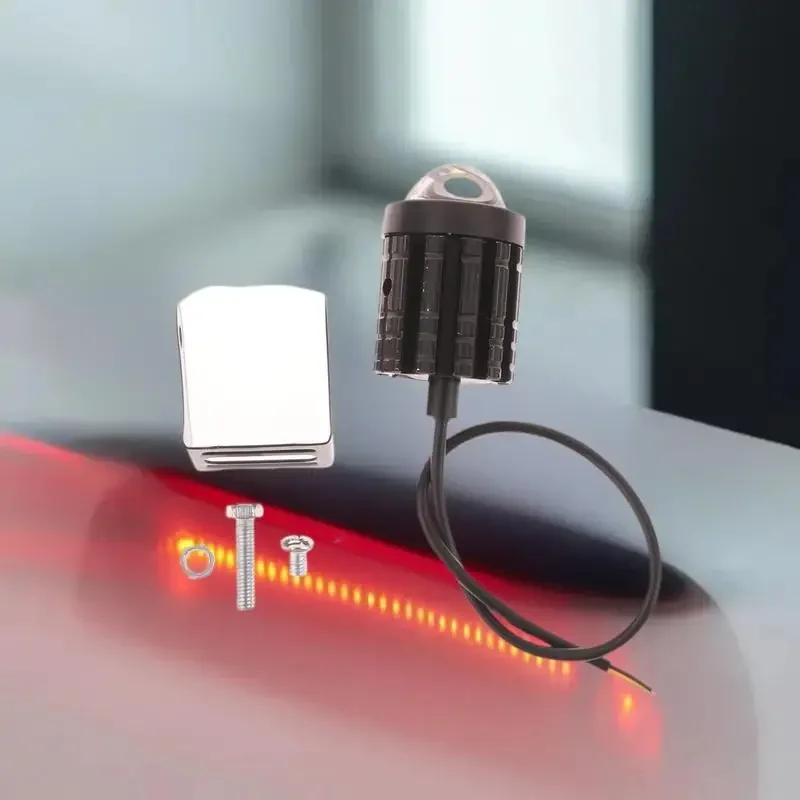 Powerful 1/2PCS Dual Color Spotlights: Universal LED Motorbike Headlight for Off-road Driving
