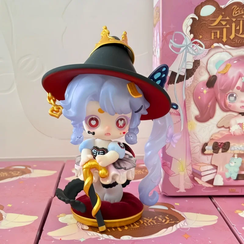Authentique Ghost Keeno Blind Box Figurine Anime Mignonne Tendance Poupée Kawaii Série 4ème Miracle Feast Ornement de Bureau Cadeau