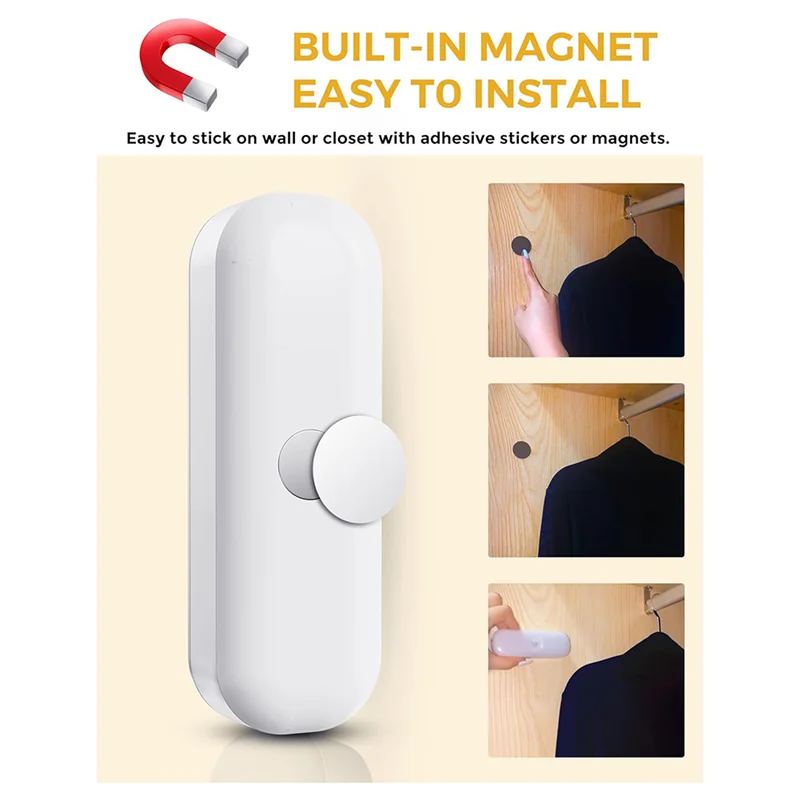 

PTST 2-компонентный светодиодный ночник с датчиком движения, светодиодный ночник, белые настенные светильники, светильники для шкафа, лестничные светильники, Motion Activa