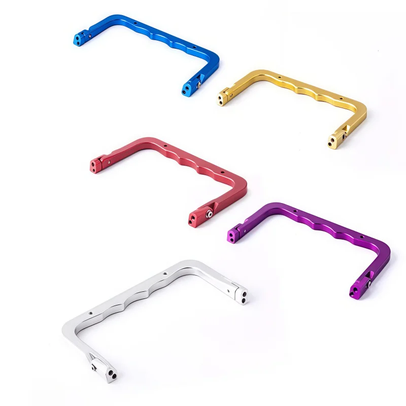 Remote Controller CNC Metal Folding Handle Foldable Joint Collapsible Grip for RC TX16S MKII FPV Drone Accessories Six Colors