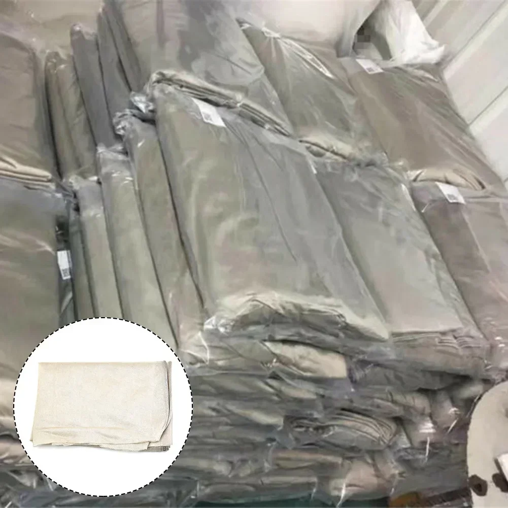 Conductive Grid Silver Fiber Fabric Mesh for Faraday Cage Application Effective Shielding for Cell Towers and Microwave Signals