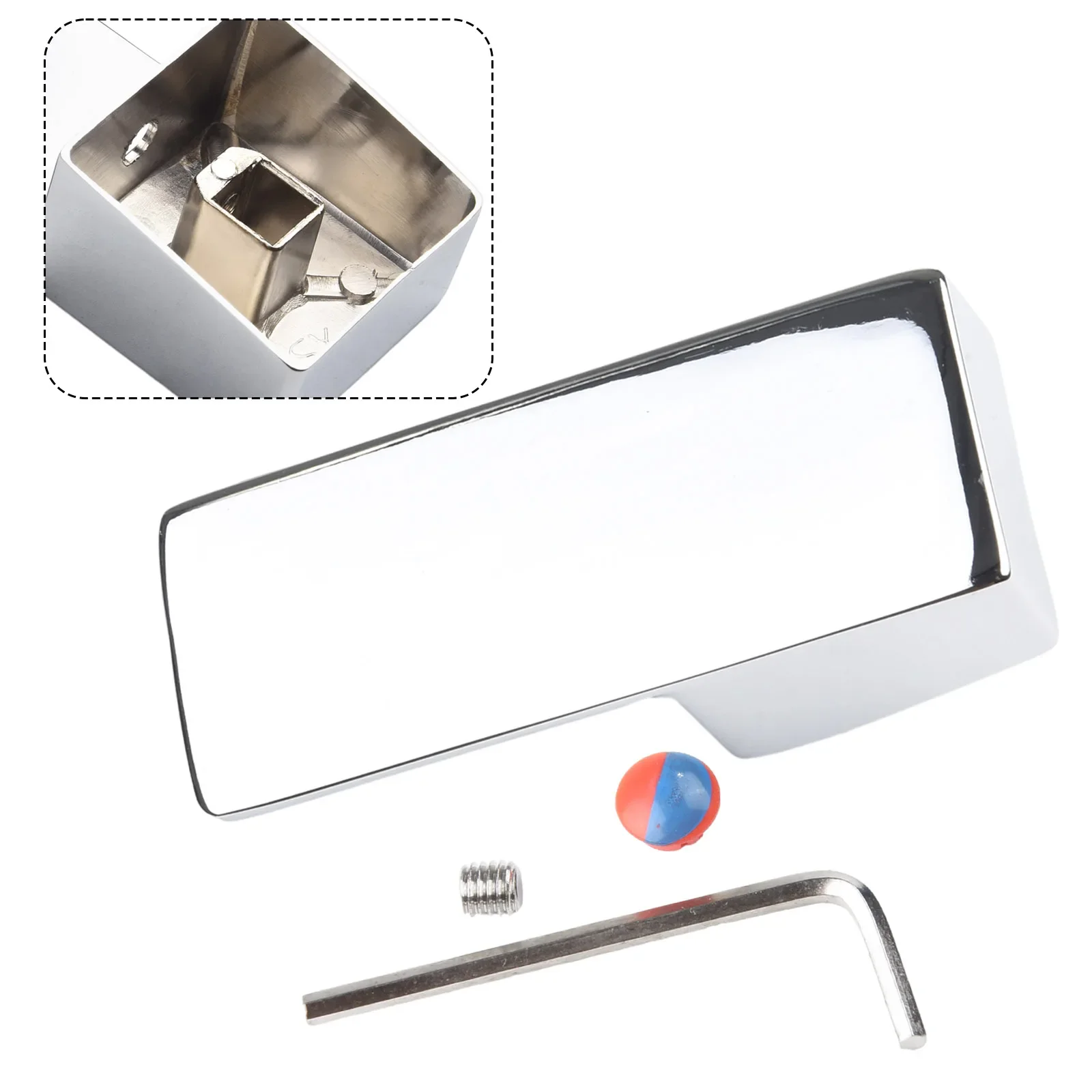 High Quality Brand New Faucet Handle Handle Parts Replacement Bathroom Bathtub Faucets Maintenance Accessories