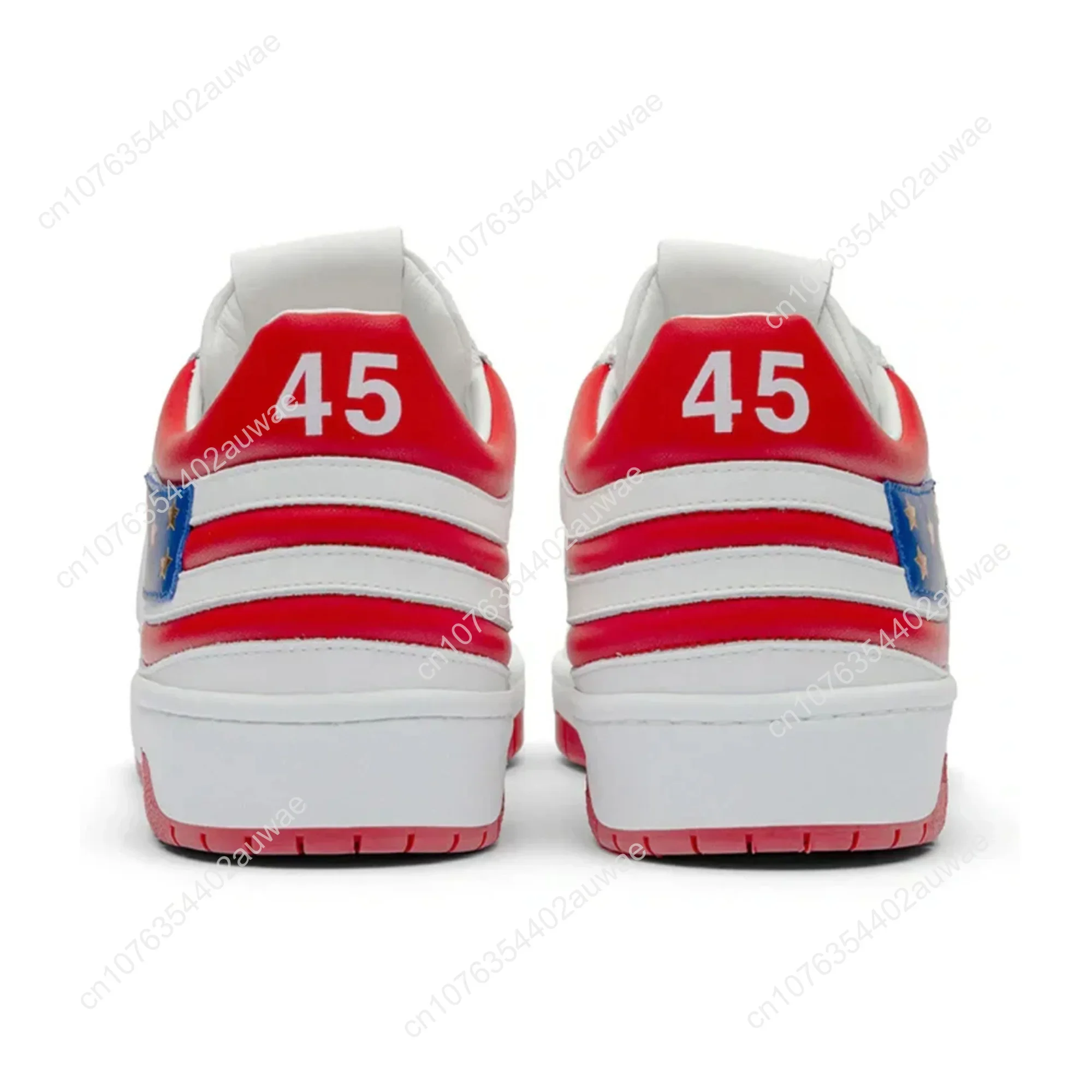 MAGA Trump 2024 Sneakers Schieten Maakt Me Sterker 45 47 Nooit Overgave Schoenen Basketbal Heren Dames Casual Laarzen Road Schoen