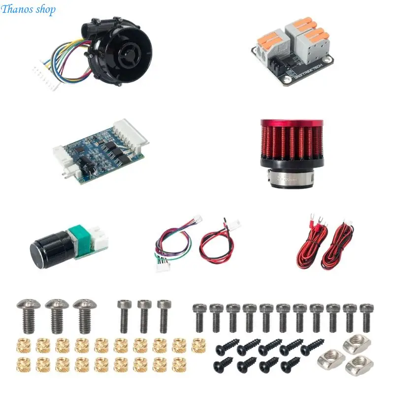 

Efficient 24V Brushless Centrifugal Blower Enhances for VzBoT and HevORT Printers Various Devices X37A