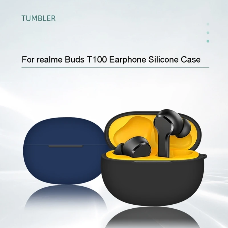 Perumahan Anti Gores Ramah Kulit untuk Headphone Buds T100 untuk Shell Non-slip Sl