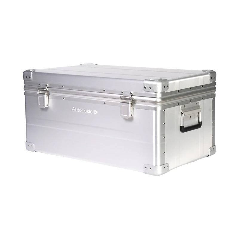 

For ROCKBROOK N53 Large Aluminum Portable Storage Box Custom Sizes for Incorruptible Camping Travel Use Multiple Sizes Available