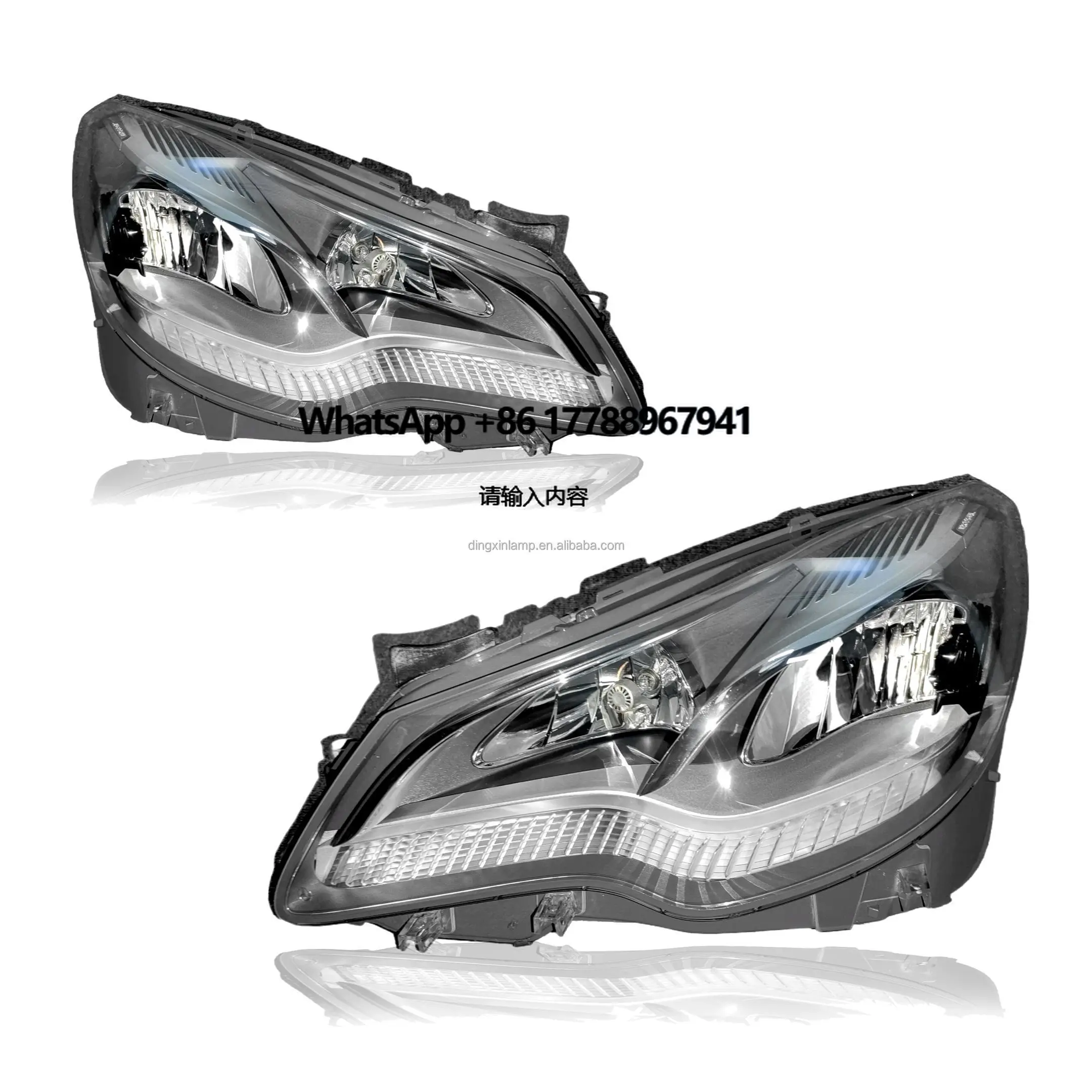

Галогенная фара для E Class Coupe C207 W207 2012-2014, автомобильная система освещения, передняя новая галогенная фара автомобиля