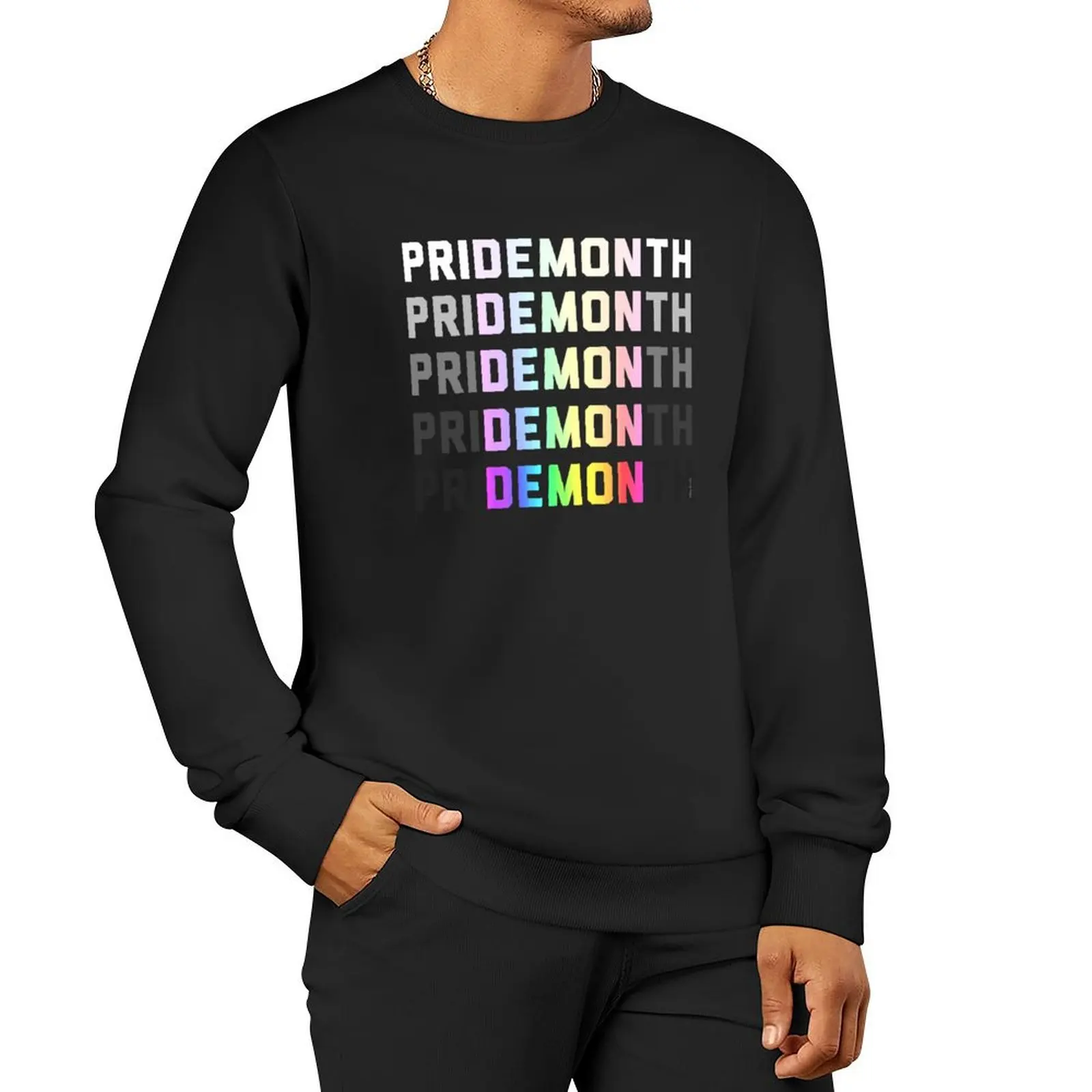 PriDEMONth rainbow Sweatshirt blouse new in hoodies & sweat-shirt