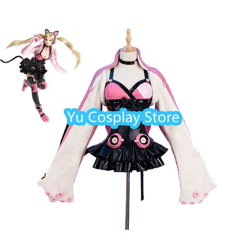 Lucky Chloe Cosplay Costume Women Cat Suit Party Dress Halloween Uniforms Anime Clothing Custom Made