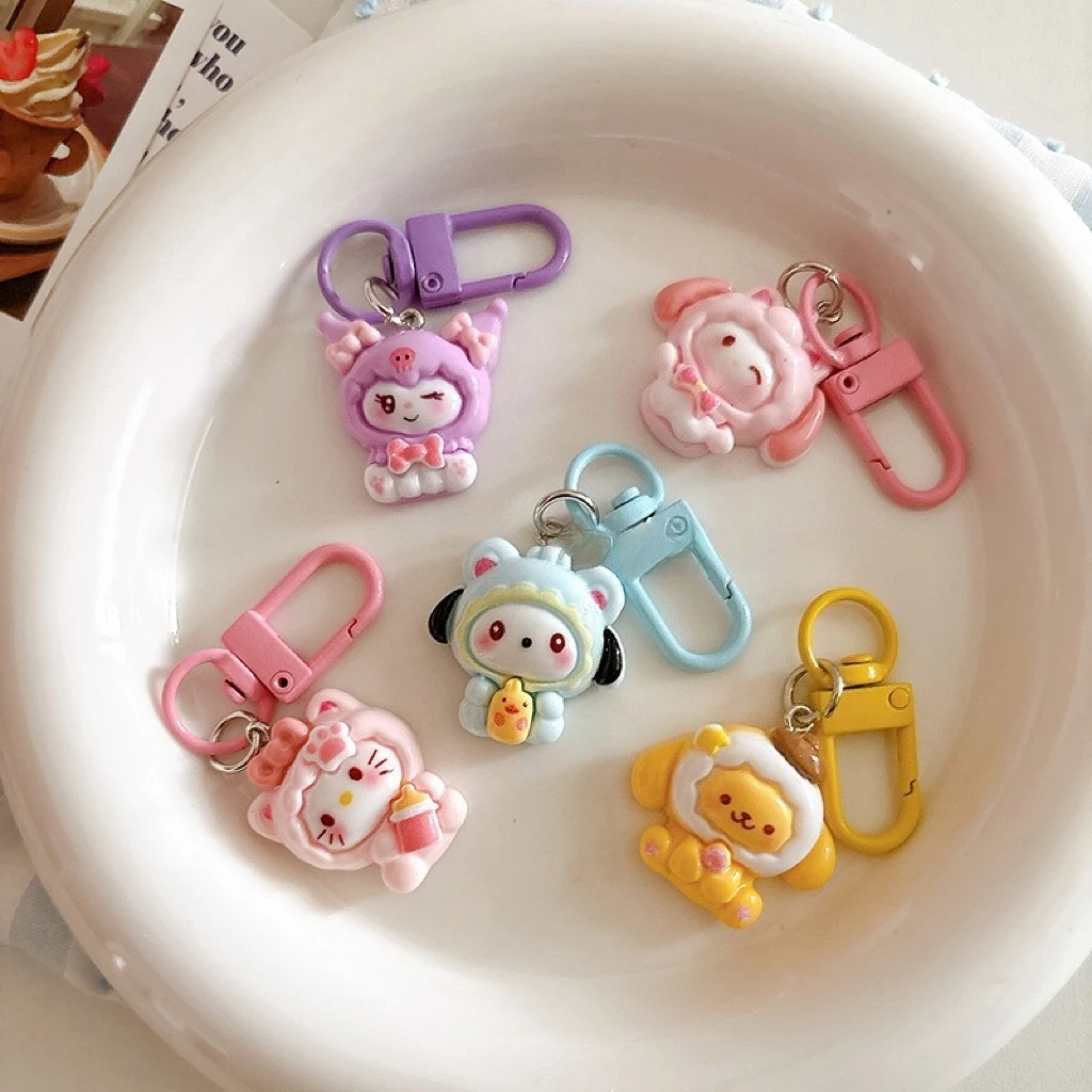 جديد لطيف الكرتون المفاتيح قلادة الطالب على ظهره ملحق بناتي القلب قلادة الهاتف المحمول، أفضل صديق هدية #2