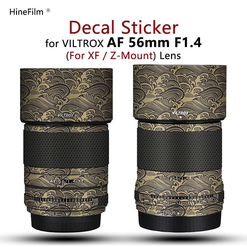 

Viltrox AF 56/1.4 XF / Z Mount Lens Sticker AF56 F1.4 Decal Skin For Viltrox AF 56mm F1.4 Lens Protector Coat Wrap Cover Case