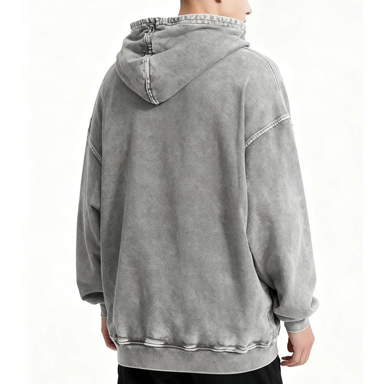 هوديي برسومات مغسولة كلاسيكية للرجال من Happy Thanksgiving، بلوفر ريترو متعثر، سويت شيرت كاجوال ملابس الشارع #3