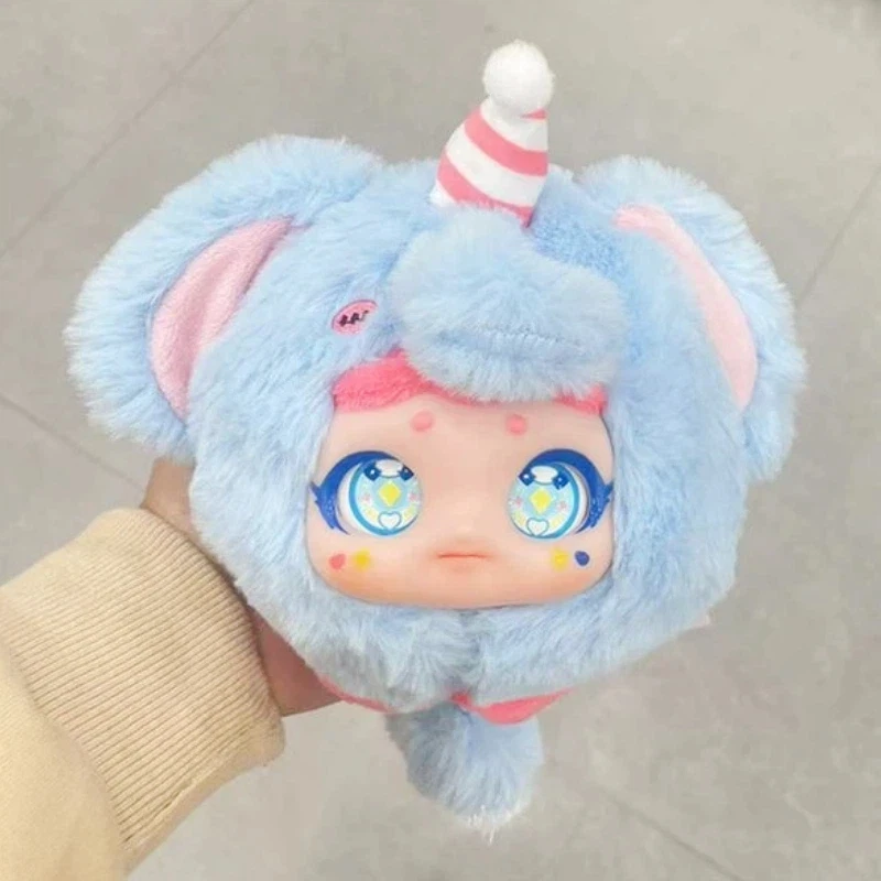 

Подлинная серия Xixi Little Animal Outing Party, слепая коробка, милая плюшевая кукла, брелок для ключей, сумка, очаровательный подарок на день рождения для девочек и женщин