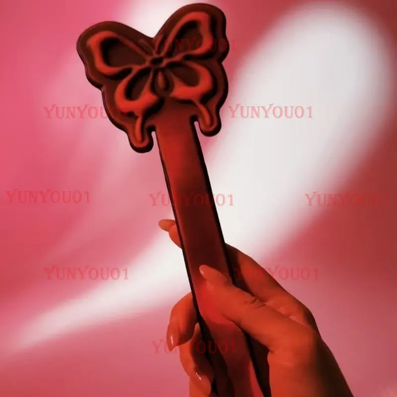 Three-dimensional Printing Butterfly Beat Props Temperature-changing Color Leather Beat Hand-held Hand Shot Couple COS Gift