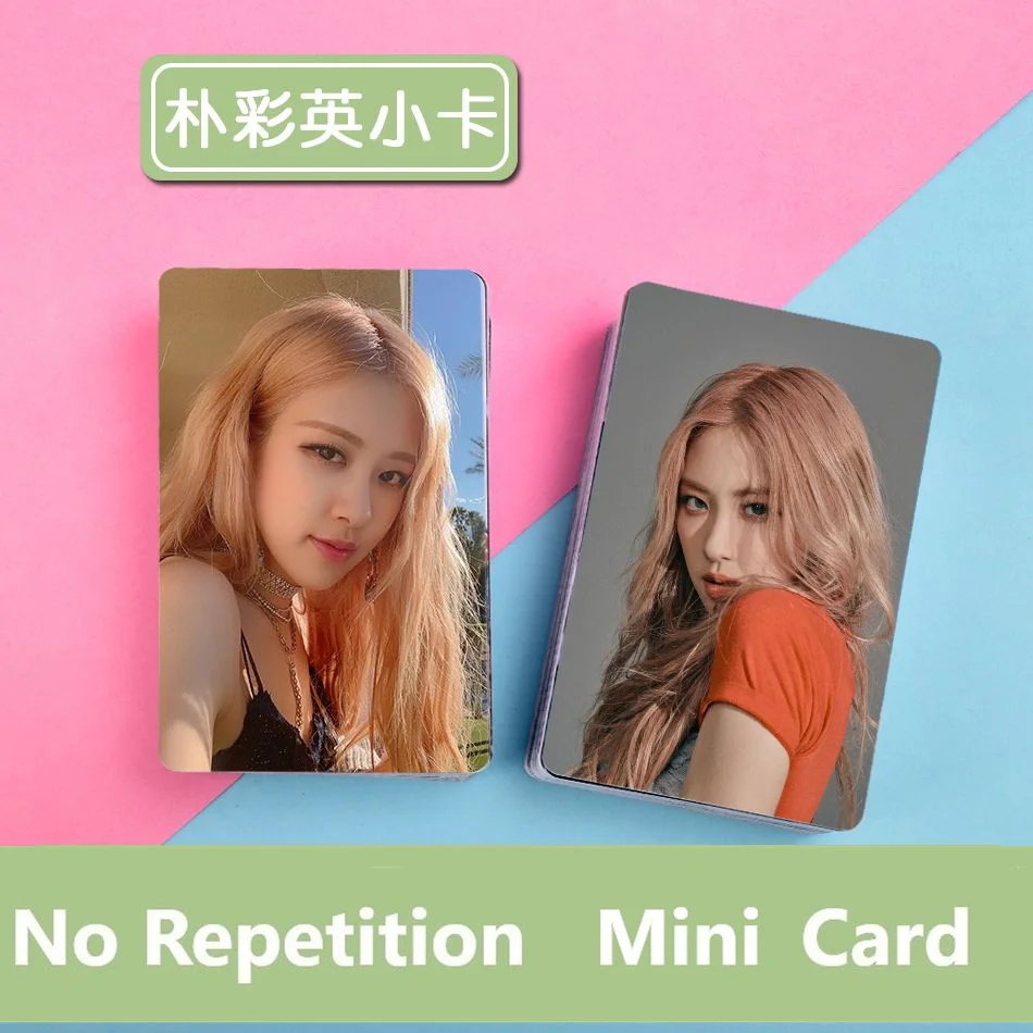 

Series2 No Repetition ROSE Roseanne Park Mini Card Wallet Lomo Card With Photo Album Fans Gift