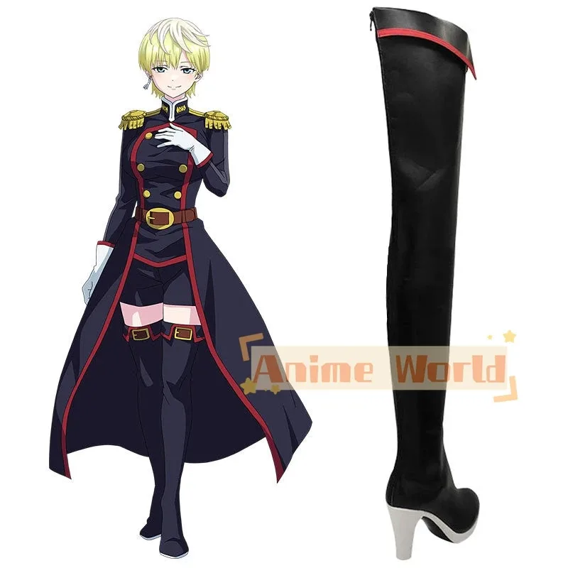 2025 11 Mato Seihei no Slave Chained Soldier Tenka Izumo 신발 코스프레 할로윈 카니발 부츠 맞춤 제작