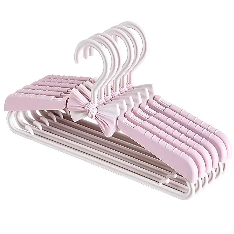 Baby Clothes Racks Portable Plastic Towel Display Scarfs Hangers Kids Clothing Organizer Windproof Children Coats Hanger