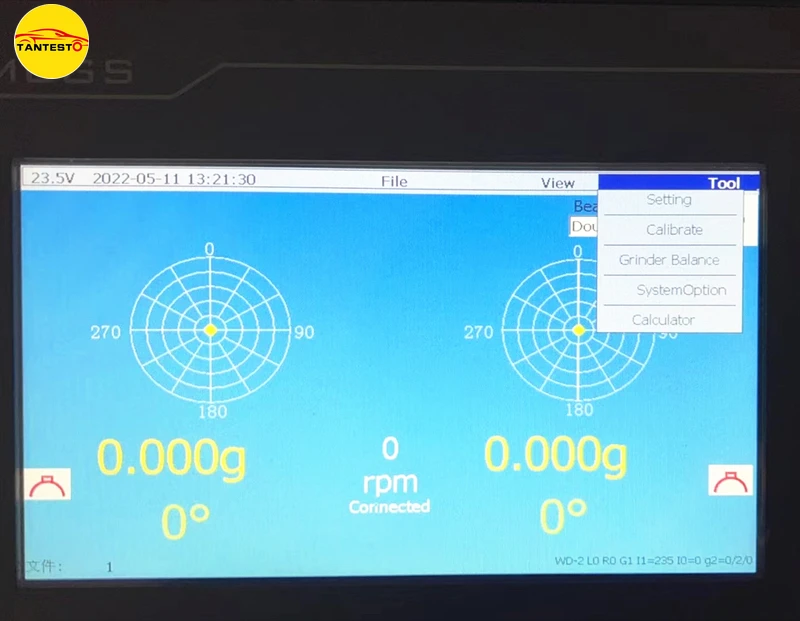 Dynamic Balancer on-site Balancing Instrument Tool for Spindle Fan Impeller Rotation Single-sided Double-sided Vibration Source