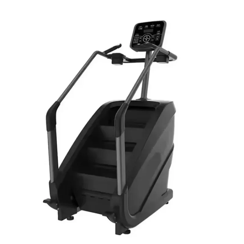 Commercial Stair Climber Machine-Steel & Rubber Construction Indoor Aerobic Exercise Equipment