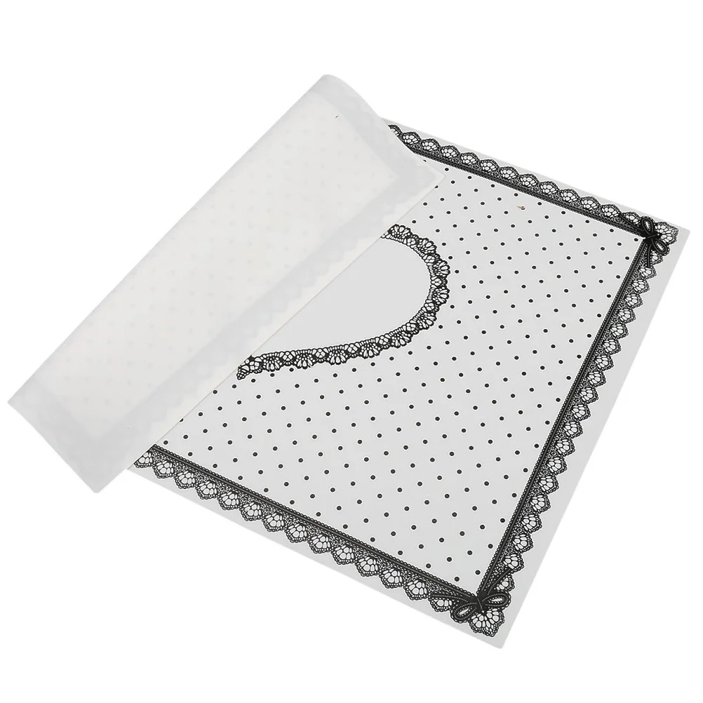 

White Lace Dot Pattern Silicone Nail Art Mat Heat Resistant Flexible Portable Table Mat Manicure Tool Nail Art Accessory