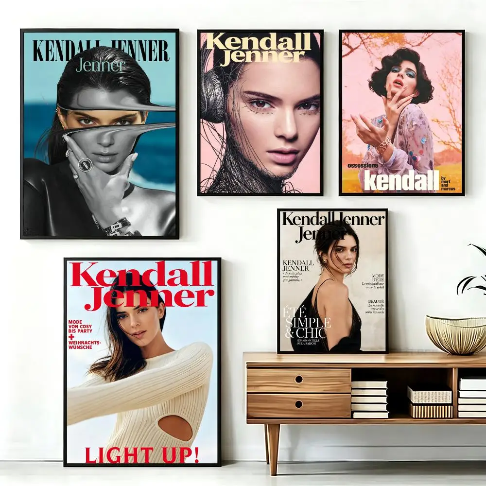 actor Kendall Jenner Poster  Poster HD Printing Fresh and Nordic Home Decor Wall Art for the Living Rooms Hallways Gift Giving