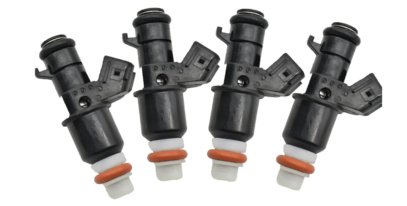 Original 4pcs Original Fuel Injector For Honda 06-11 Civic 1.8 /fit 09-11 1.5l 16450-rna-a01 6holes Nozzle 16450rnaa01