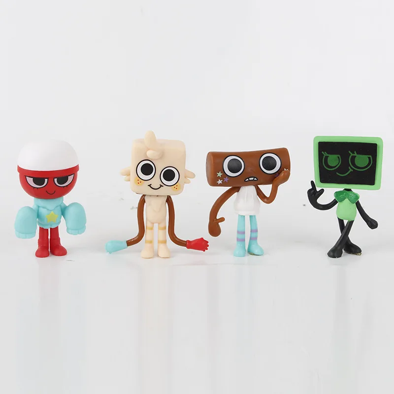 Nieuwe Ritme Box Dandy'S World Game Randapparatuur Speelgoed Model Ornamenten Blind Box Twisted Egg Doll Vakantiecadeau