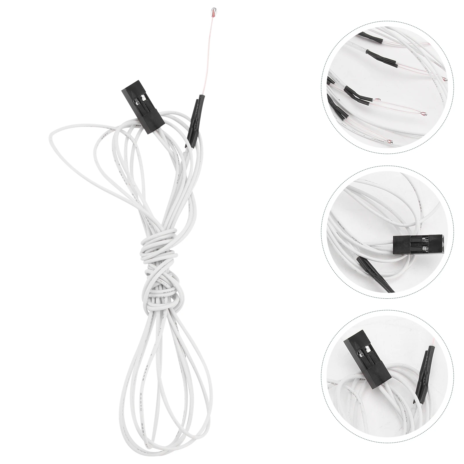 

5 pcs 100K Printer Temperature Sensor Ntc Thermistor High Sensitivity Mini Easy Install Wide Range Stable