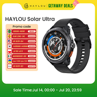HAYLOU Solar Ultra GPS Smart Watch 1.6” AMOLED Display 60Hz Refresh Rate Bluetooth Calls 5ATM Water Resistance Sports Smartwatch